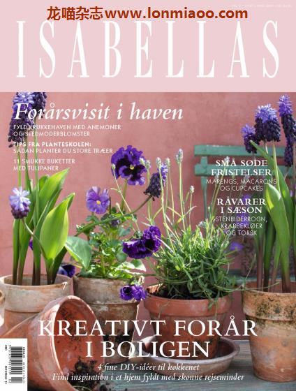 [丹麦版]Isabellas 室内装饰与花园 PDF电子杂志 2021年 Nr.2